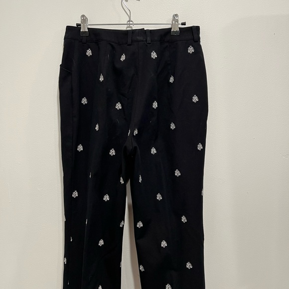 St. John Sport Black Bee Pants - Picture 2 of 5